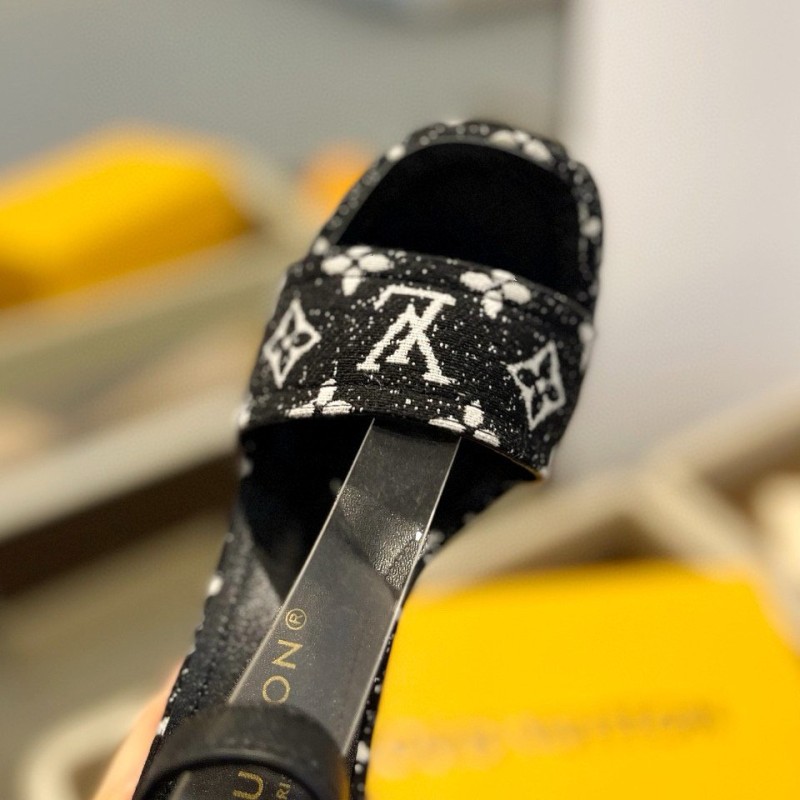 LV Heels Sandals