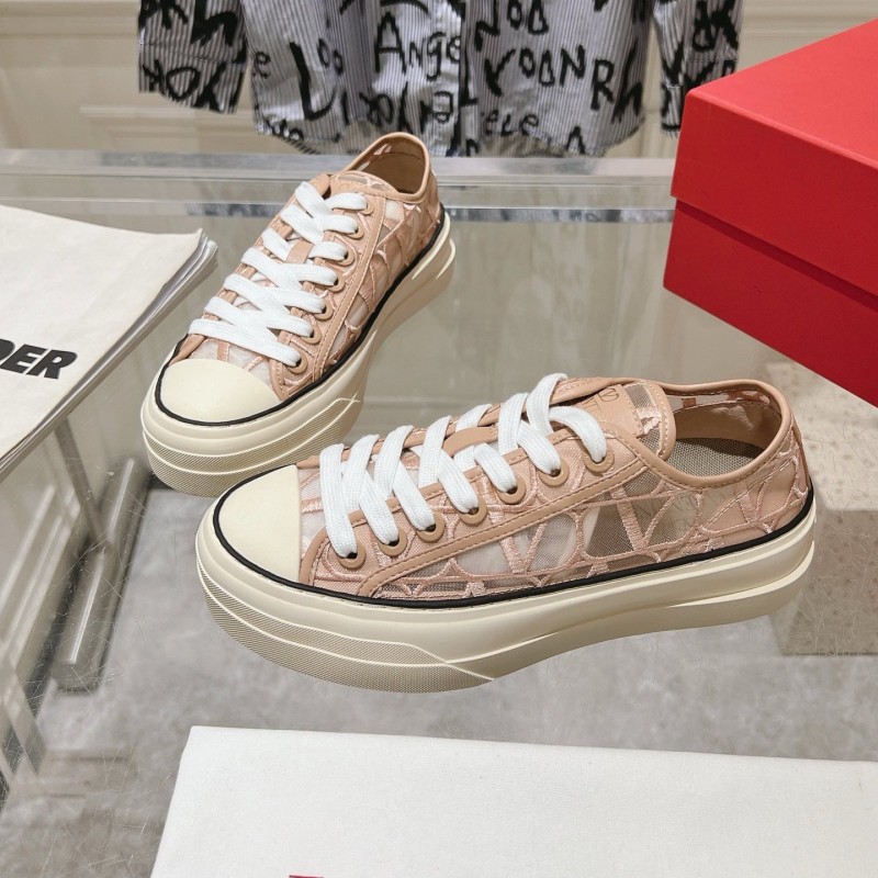 Valentino Unisex Canvas Shoes