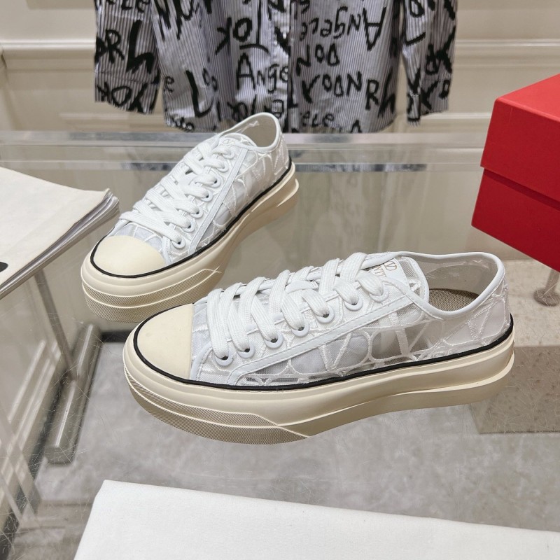 Valentino Unisex Canvas Shoes