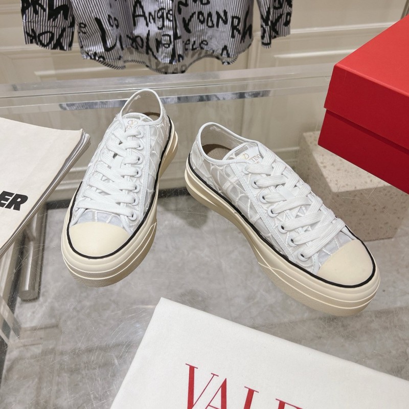 Valentino Unisex Canvas Shoes