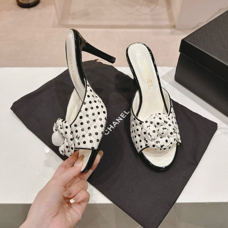 Chanel Heels Slippers