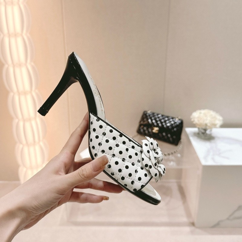 Chanel Heels Slippers