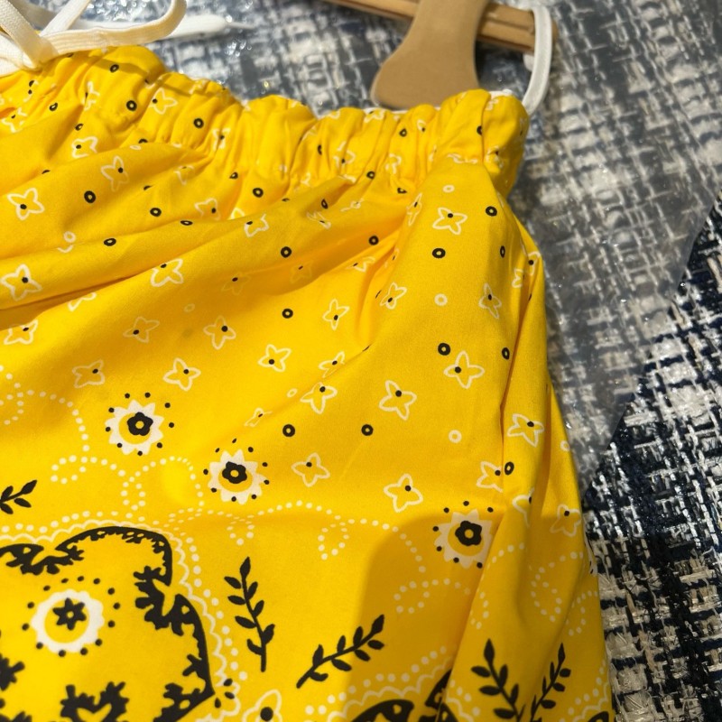 MiuMiu Halter Neck Shirt & Skirts Set