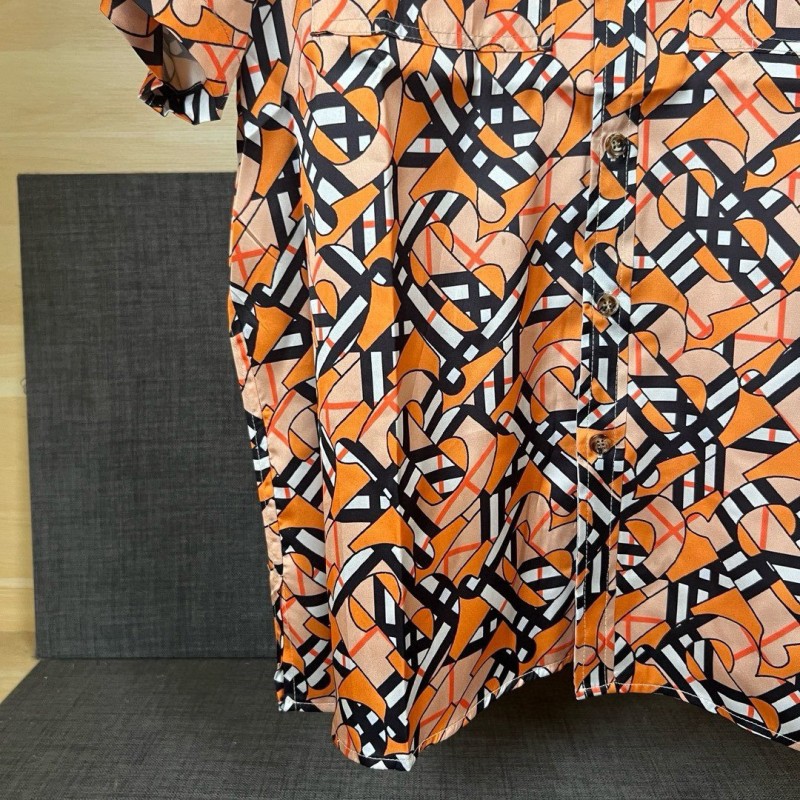 Burberry Unisex Shirt & Shorts Set