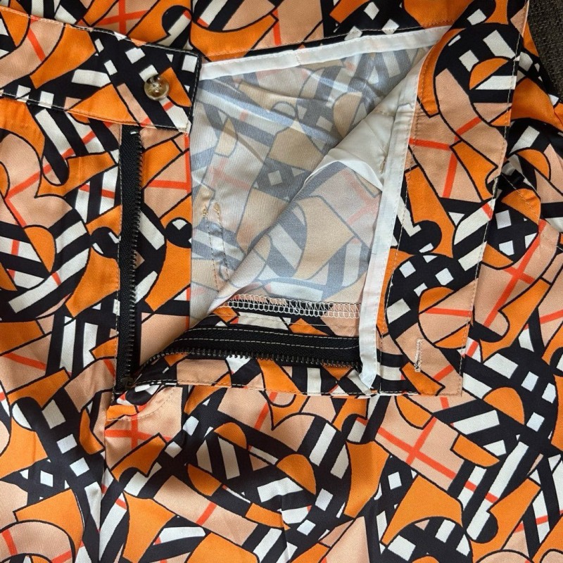 Burberry Unisex Shirt & Shorts Set