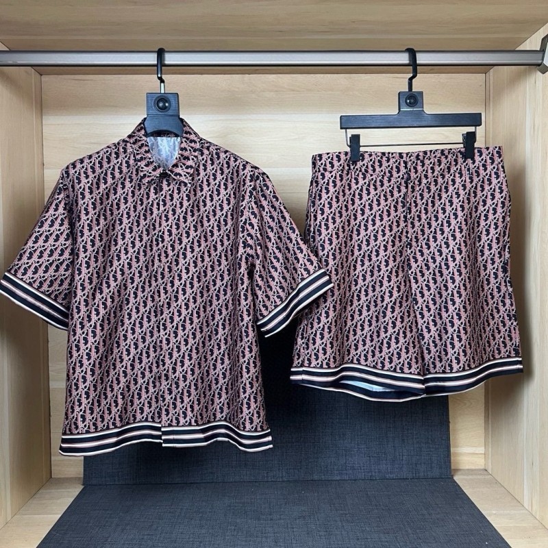 Dior Shirt & Shorts Set