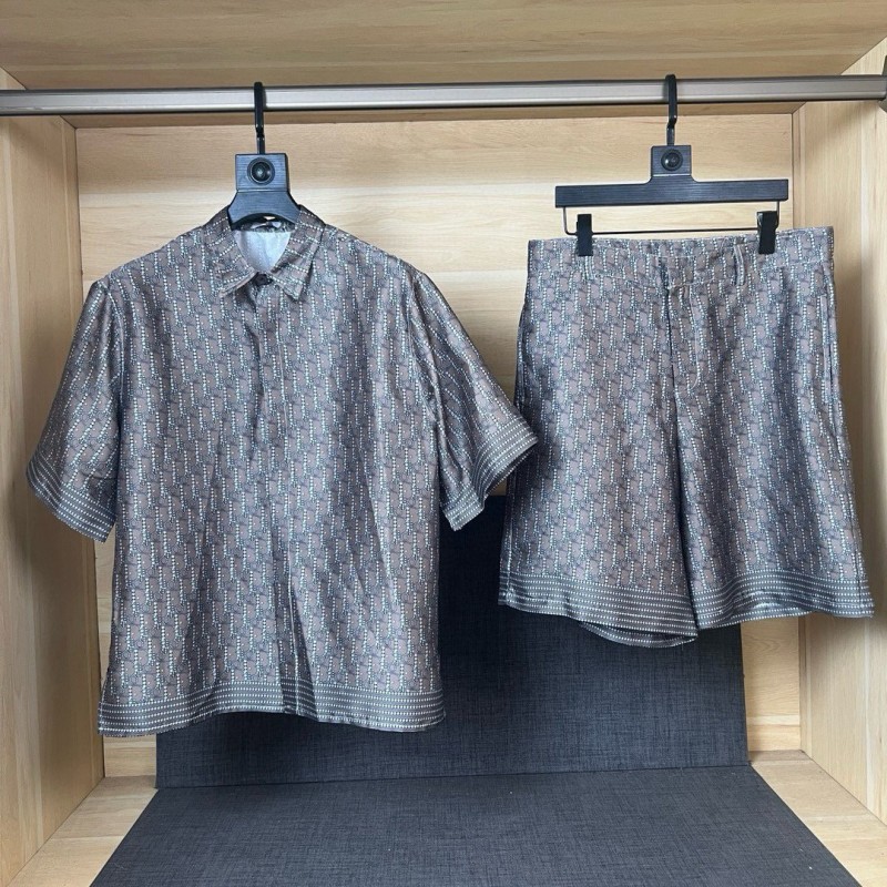 Dior Shirt & Shorts Set