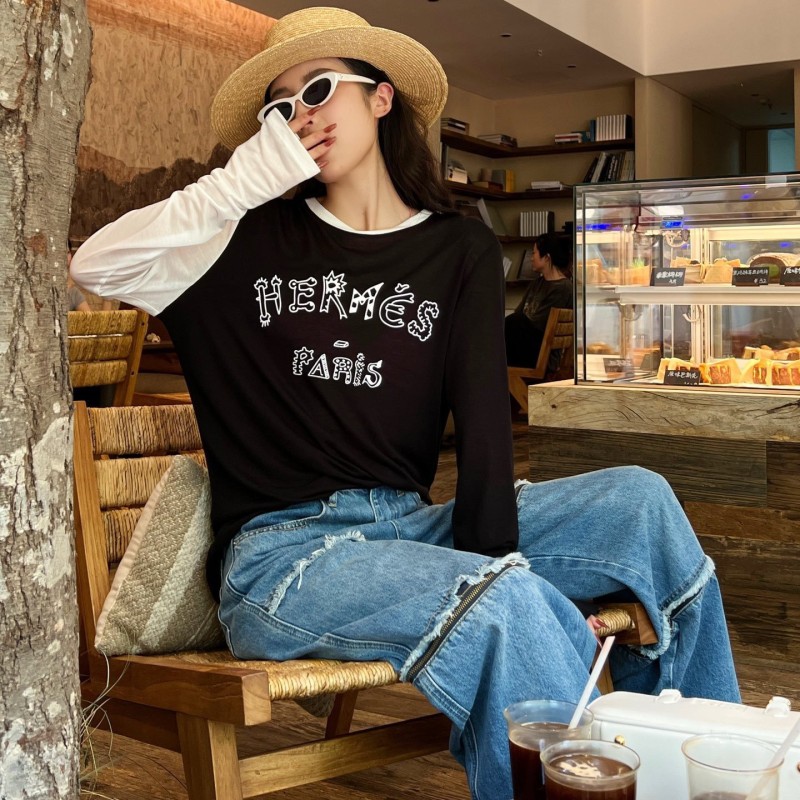 Hermes Long Sleeves Tee