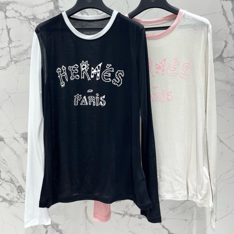 Hermes Long Sleeves Tee
