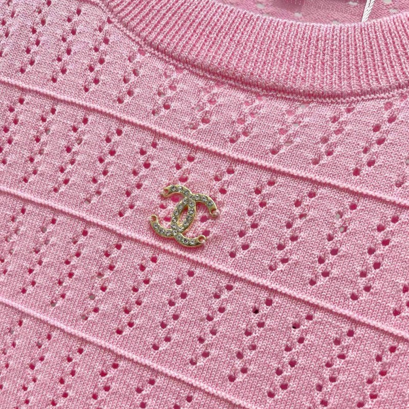 Chanel Knit Hollow Tee