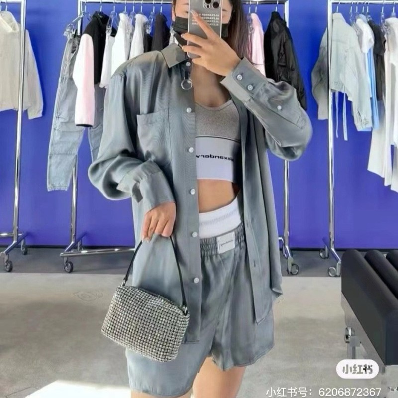 Alexander Wang Long Sleeves Shirt & Shorts