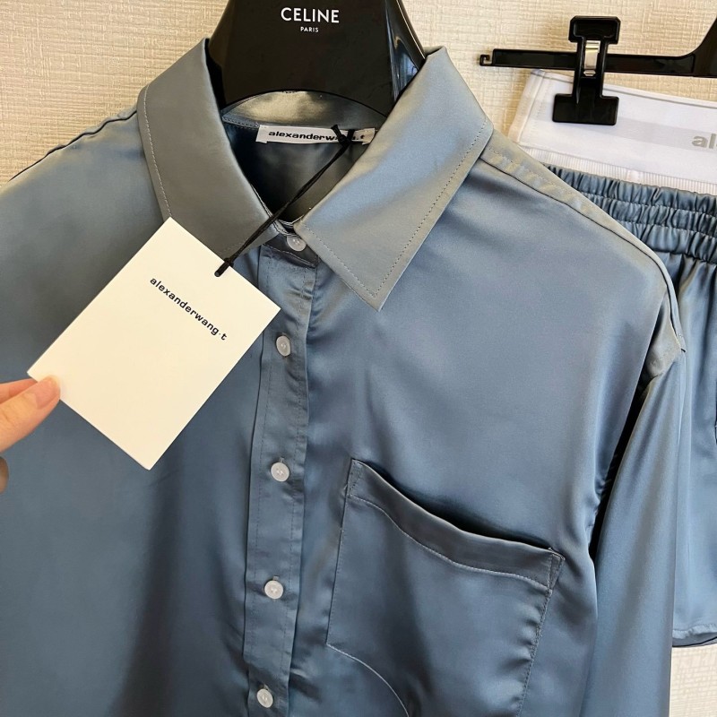 Alexander Wang Long Sleeves Shirt & Shorts