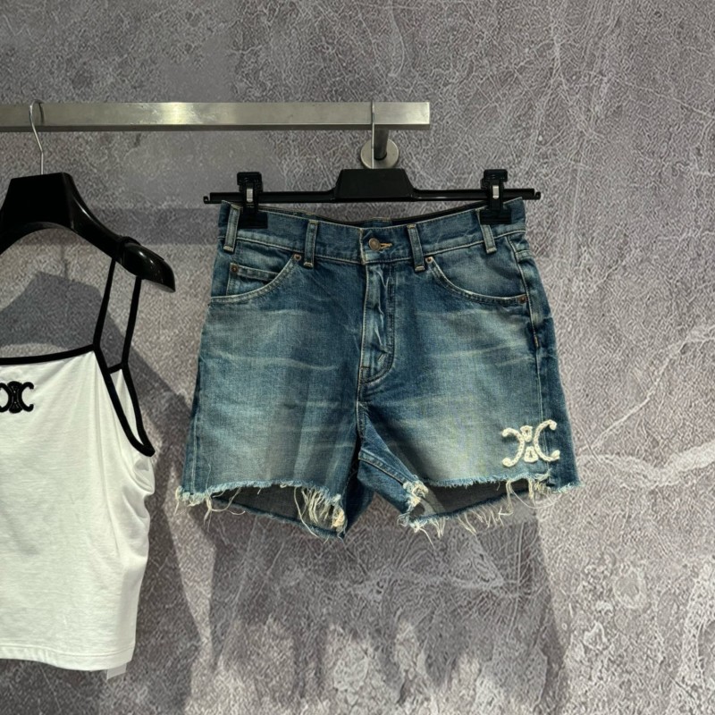 Celine Denim Shorts