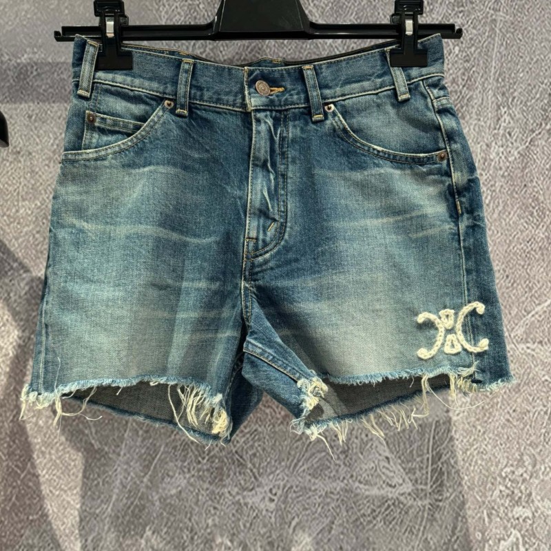 Celine Denim Shorts