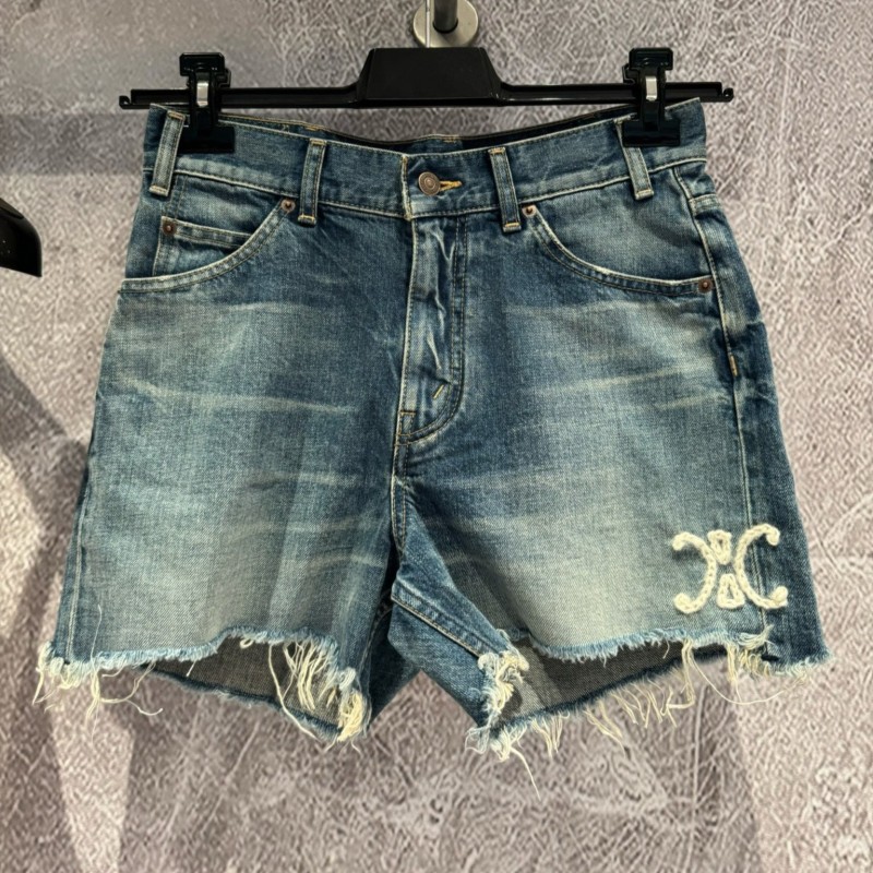 Celine Denim Shorts