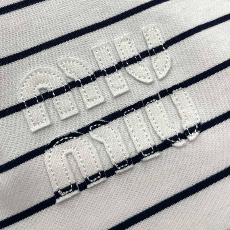 MiuMiu Unisex Long Sleeves Tee