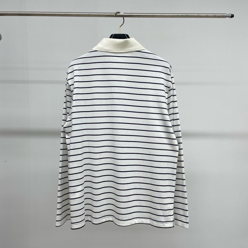 MiuMiu Unisex Long Sleeves Polo Tee