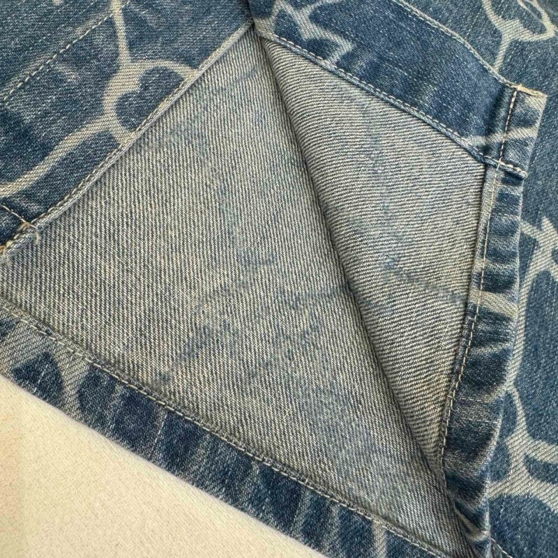 LV Unisex Denim Jacket & Shorts