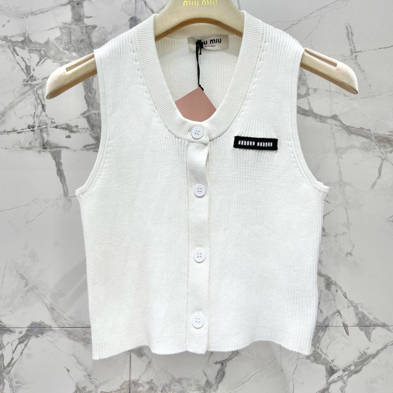 MiuMiu Cardigan Singlet