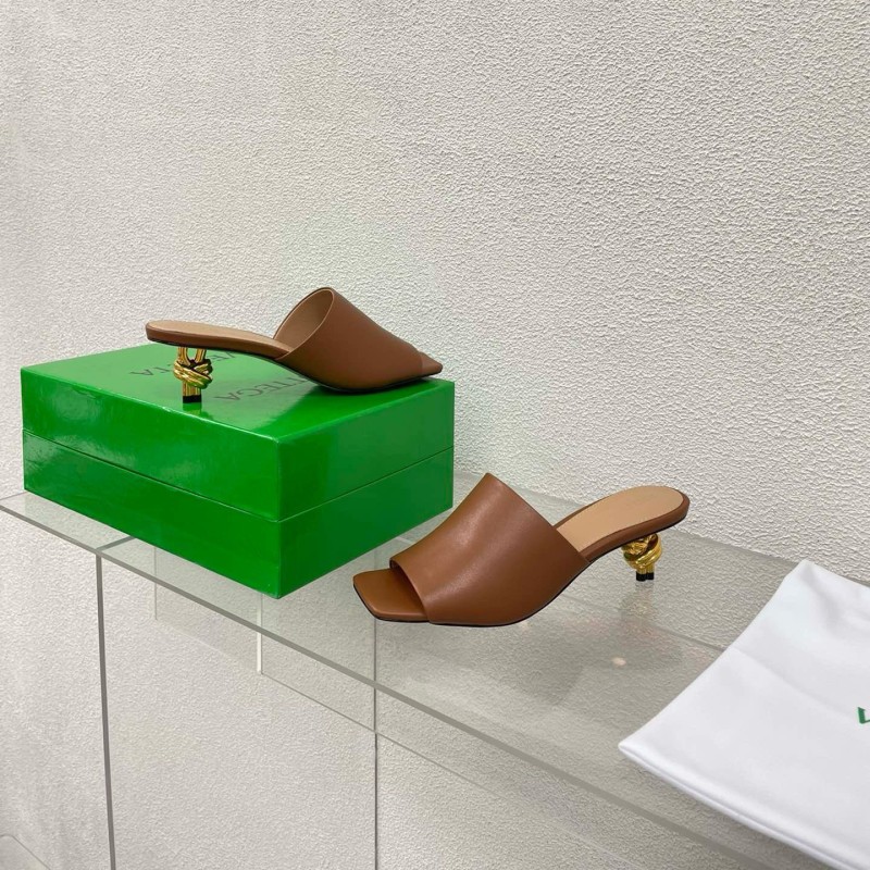 Bottega Veneta Knot Heels Sandals