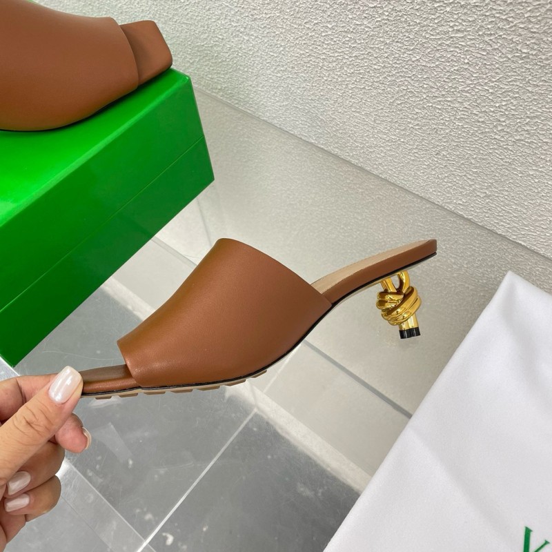 Bottega Veneta Knot Heels Sandals