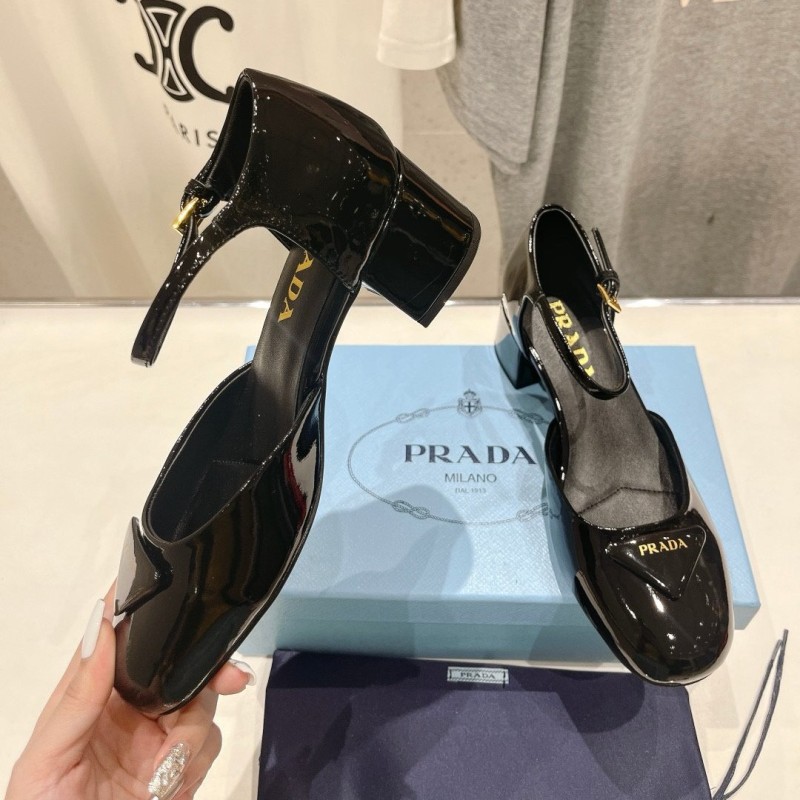 Prada Heels Mary Jane Shoes