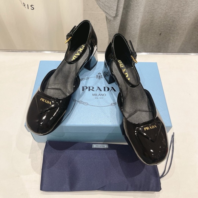 Prada Heels Mary Jane Shoes