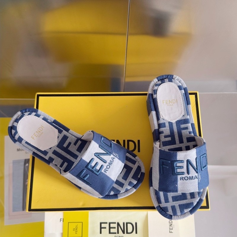 Fendi Sunshine Slippers