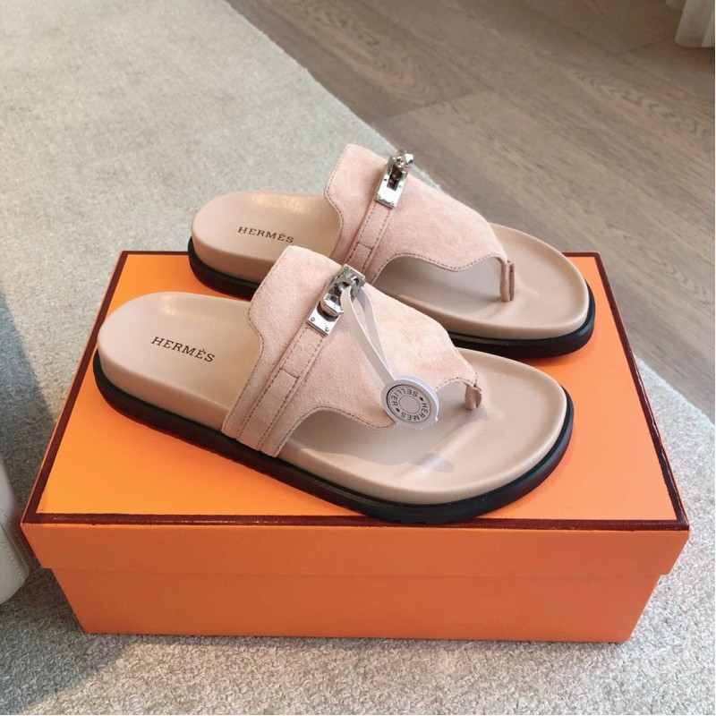 Hermes Eclair Slippers