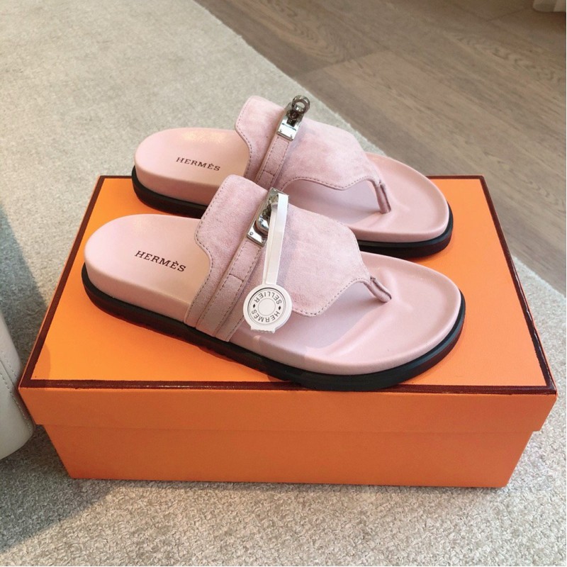 Hermes Eclair Slippers