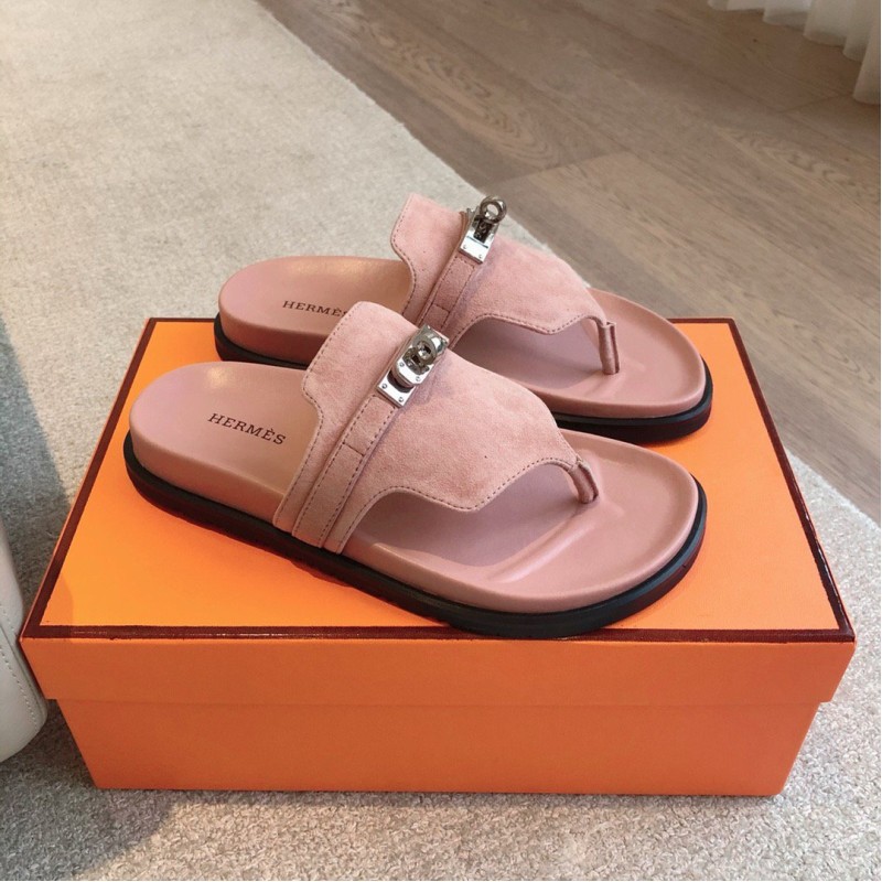 Hermes Eclair Slippers