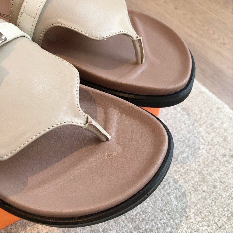 Hermes Eclair Slippers