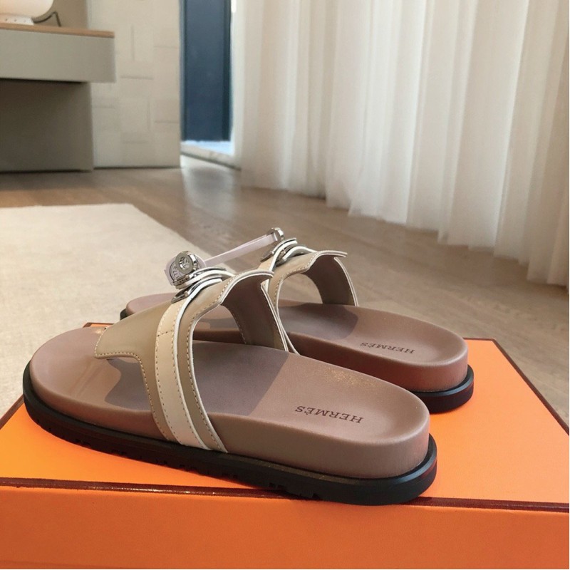 Hermes Eclair Slippers