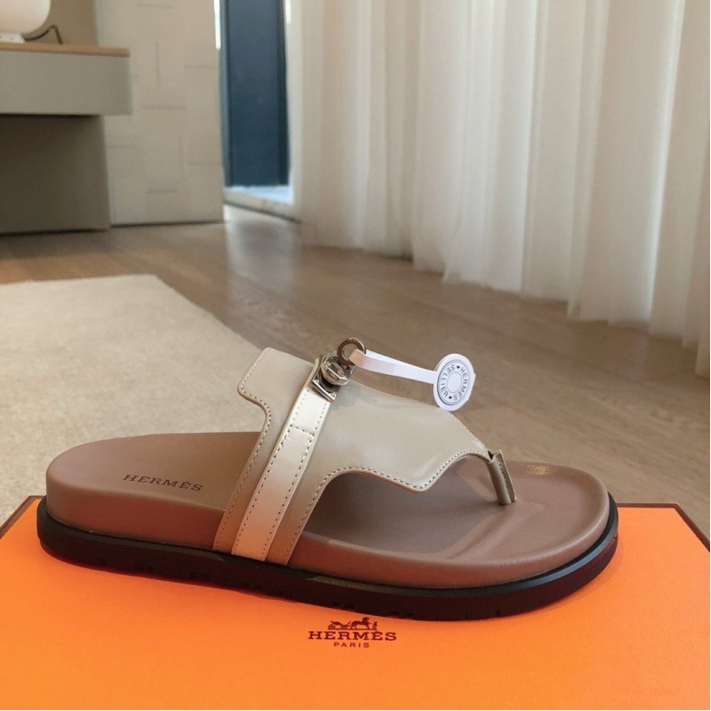 Hermes Eclair Slippers