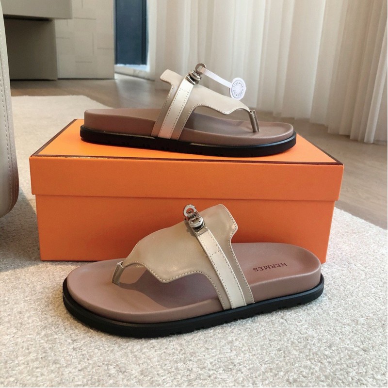 Hermes Eclair Slippers