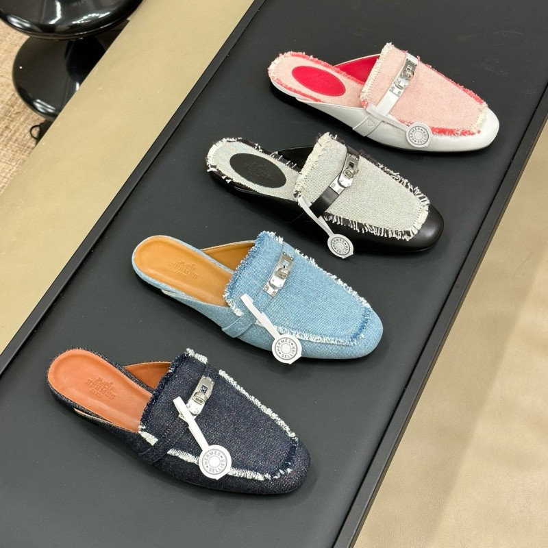 Hermes Kelly Slippers