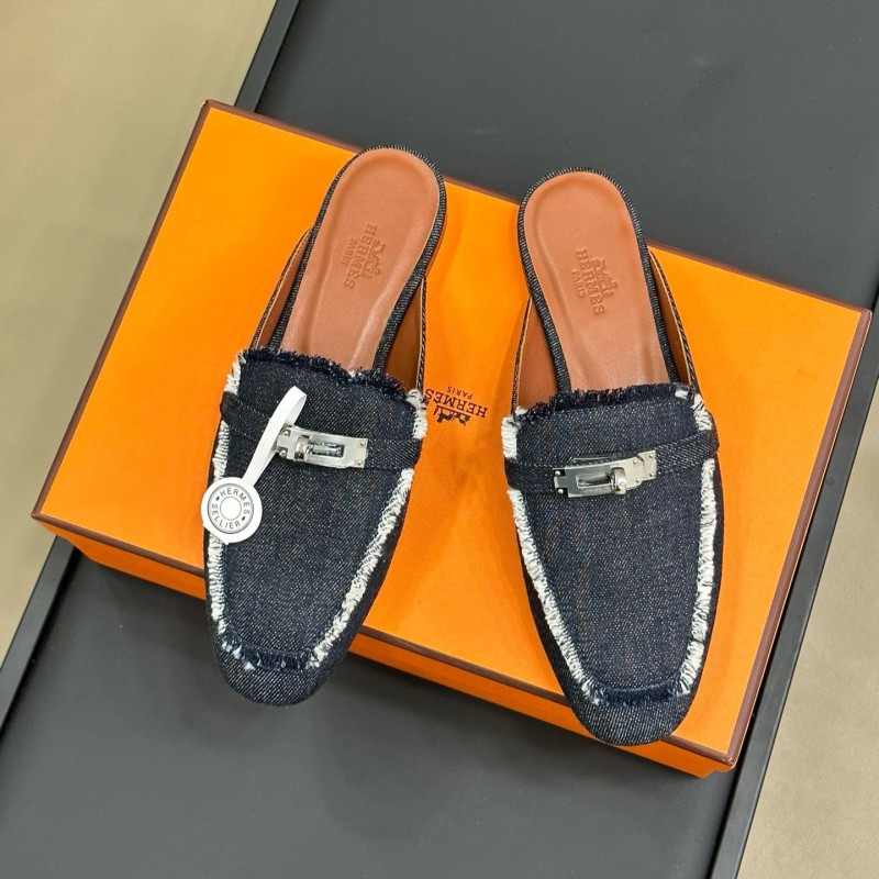 Hermes Kelly Slippers