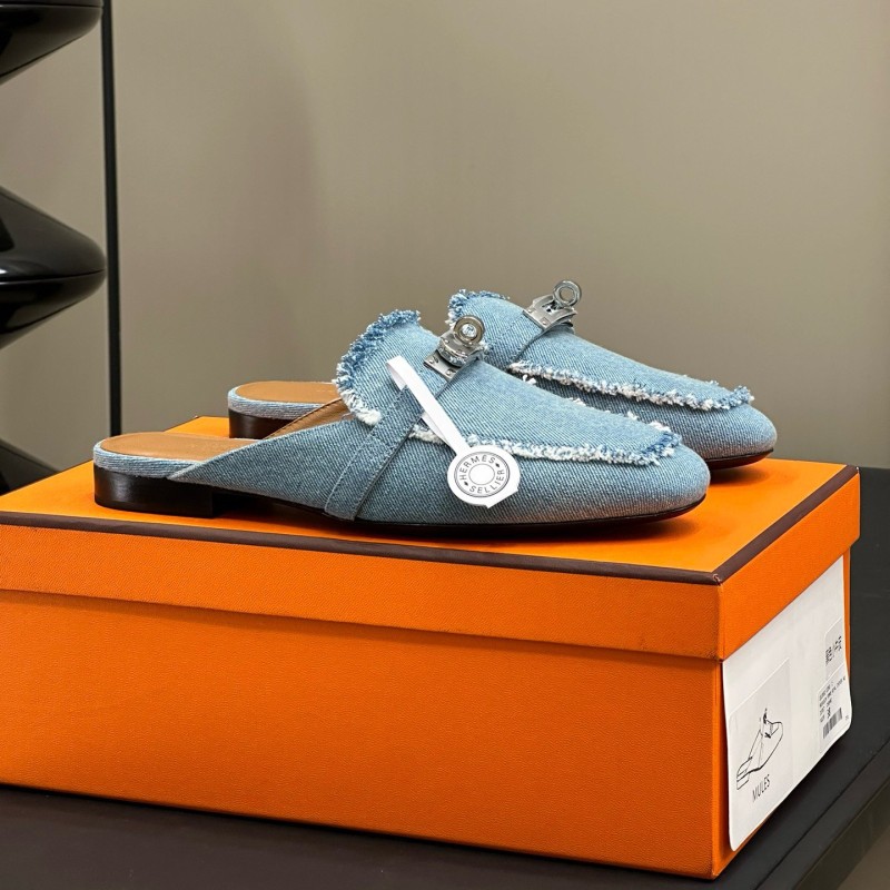 Hermes Kelly Slippers
