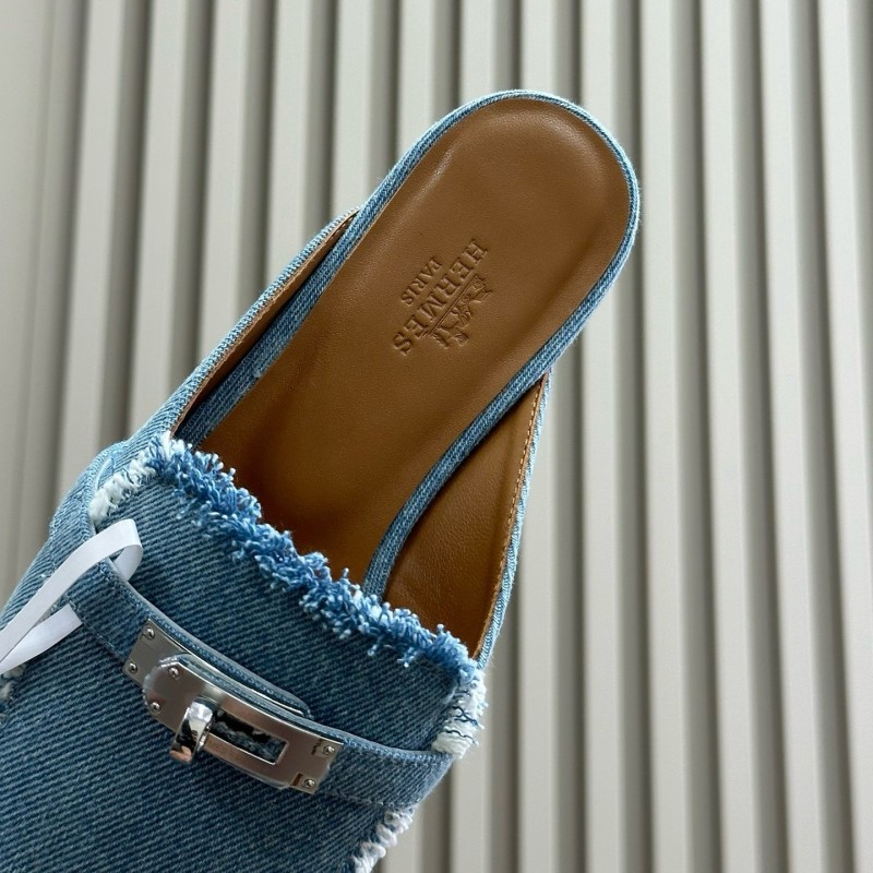 Hermes Kelly Slippers