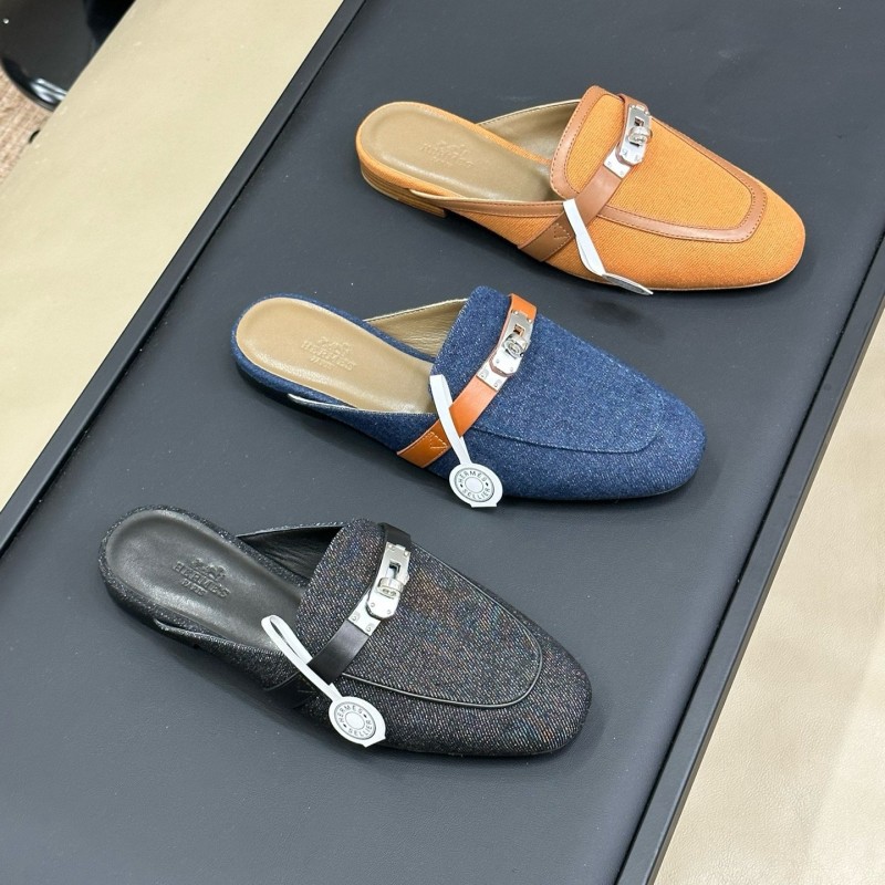 Hermes Kelly Slippers
