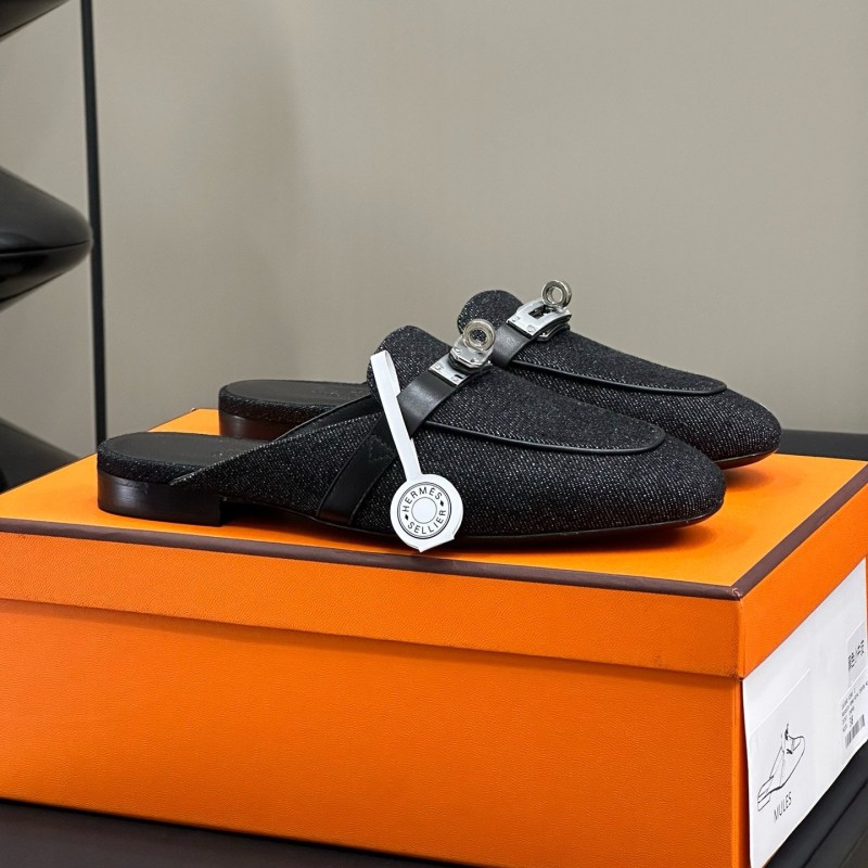 Hermes Kelly Slippers