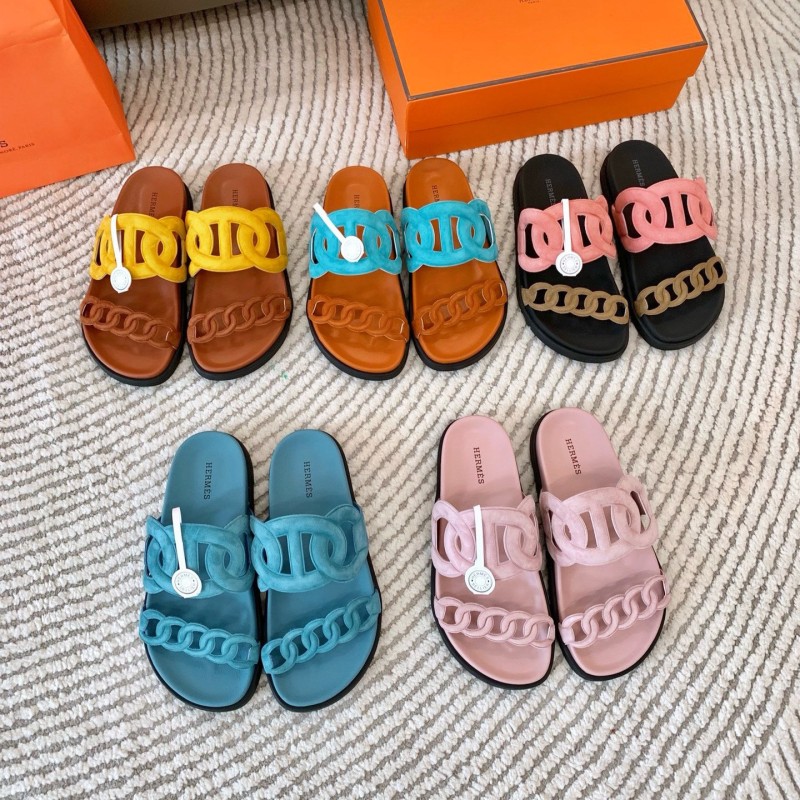 Hermes Chypre Unisex Slippers