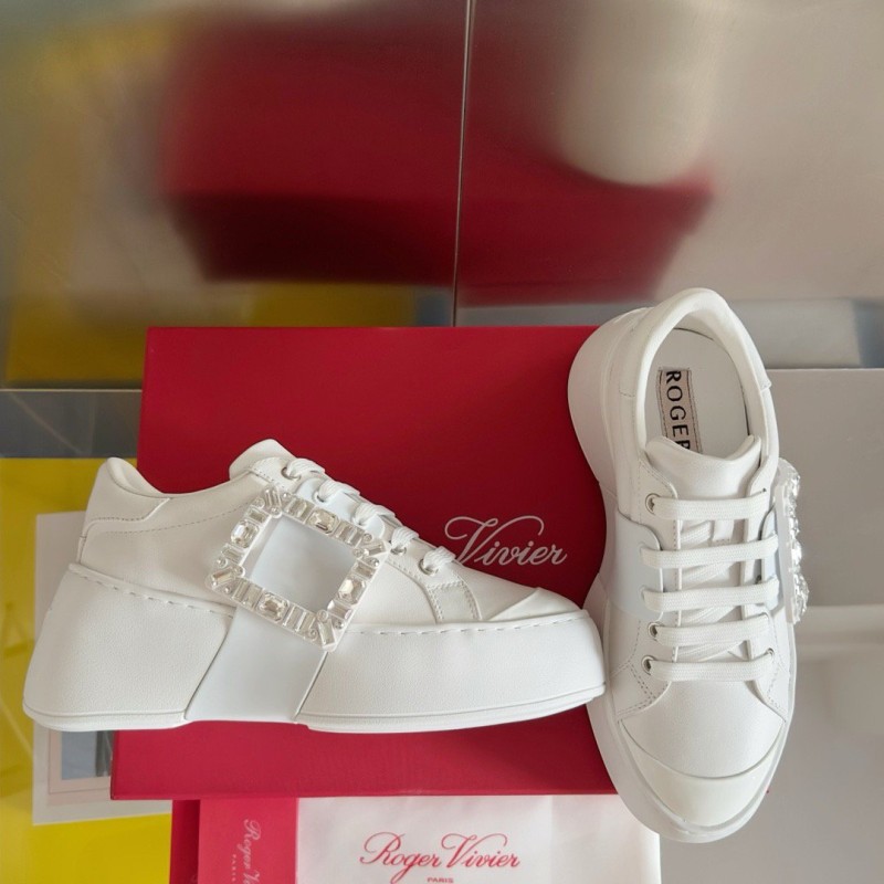 Roger Vivier Viv' Skate Strass Sneaker