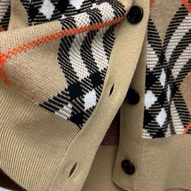 Burberry Unisex Wool Cardigan