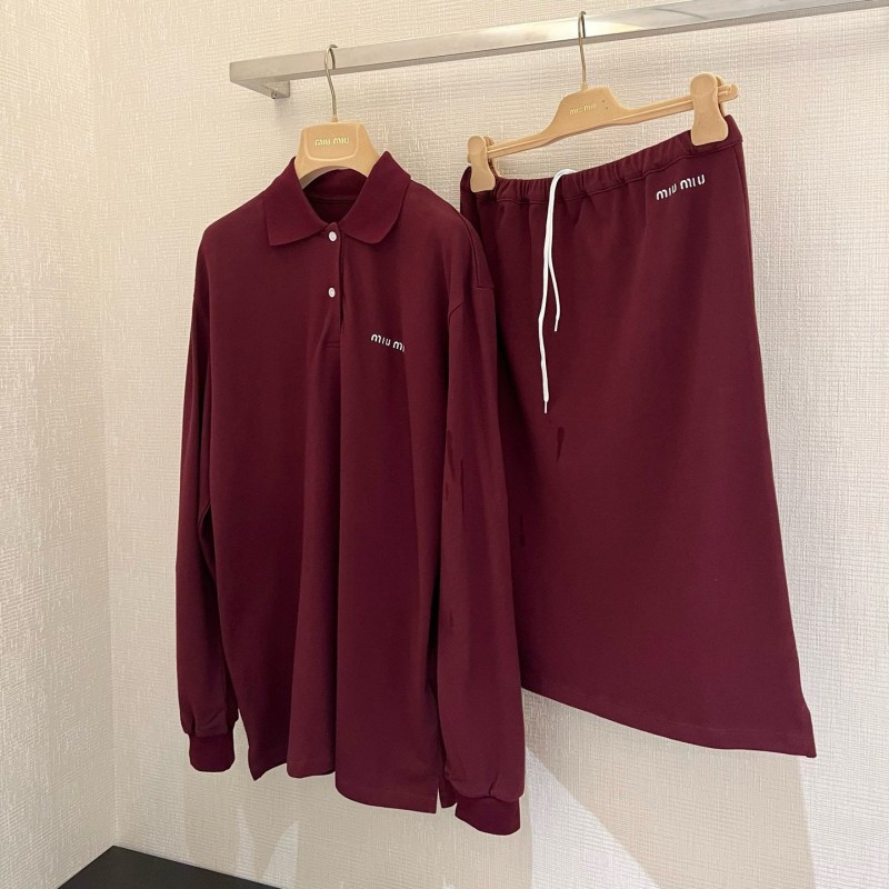 MiuMiu Polo Tee & Skirts