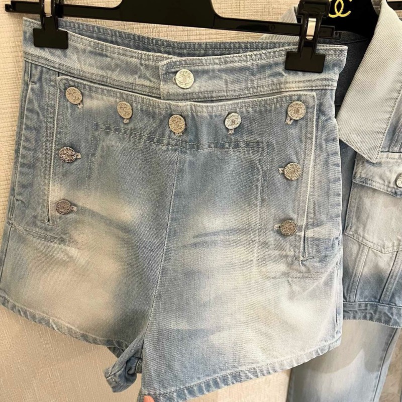 Chanel Denim Shorts