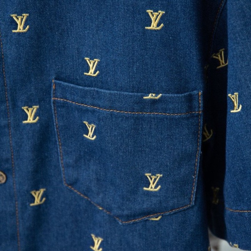 LV Unisex Denim Shirt