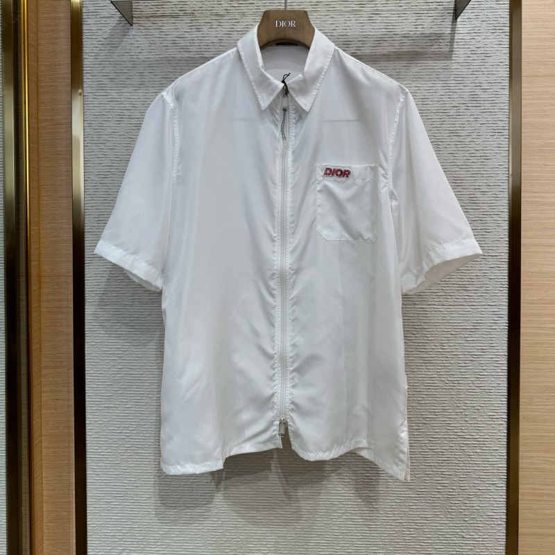 Dior Unisex Zipper Shirt