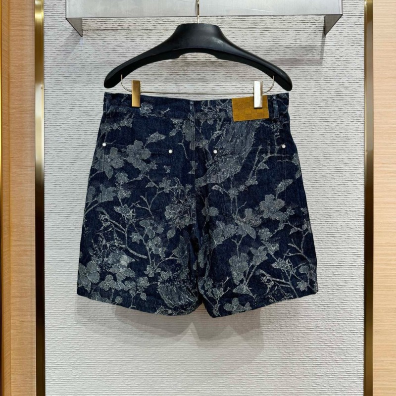 LV Unisex Denim Shorts