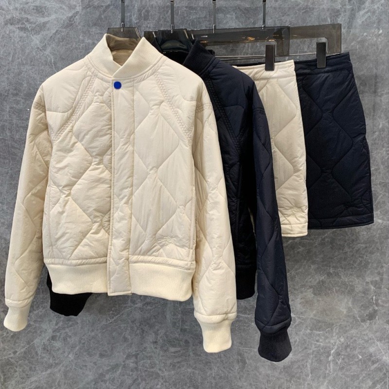 Burberry Jacket & Skirts Set